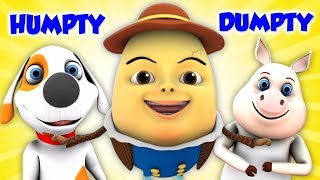 humpty dumpty satt på en vägg  sång för barn  plantskola rim  Kids TV Svenska Barnsånger [upl. by Celestia]