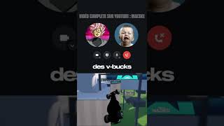 Il minsulte pour des VBUCKS GRATUITS shorts viral prank [upl. by Erej310]