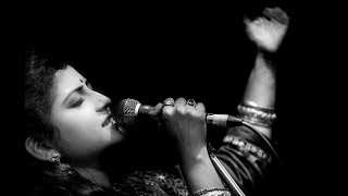 Dekhechi rupsagore moner manush by Aditi Munshi  Folk song  Photomix [upl. by Anaer]