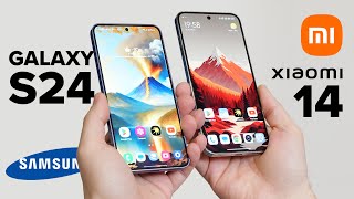 Кто лучше Xiaomi 14 против Samsung S24  ОБЗОР  СРАВНЕНИЕ [upl. by Skricki207]