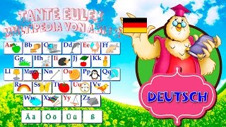 Deutsch Alphabet für Kinder  Deutsch lernen für Kinder von A bis Z [upl. by Everick91]