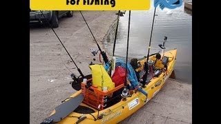 Rigging a kayak for fishing [upl. by Rotman927]