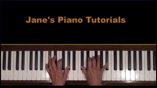 Auld Lang Syne Piano Tutorial [upl. by Nylodnewg]