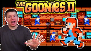 GOONIES 2 NES Nintendo Movie Video Game Review S1E03  The Irate Gamer [upl. by Barmen]