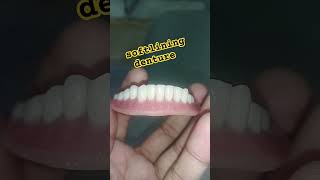 softlining denture by ali dental ceramic 😁😁😁😁artificialteeth completedenture dentist dental [upl. by Sillek990]