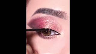 shorts Very Simple Sparkling Eyeshadow Look  Step by Step eye Makeup  Shilpa [upl. by Nileuqaj]