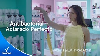 Rexona® Antibacterial  Aclarado perfecto [upl. by Onitnerolf]