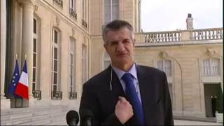 Jean Lassalle reçu à lElysée [upl. by Lewendal144]