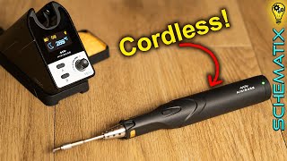 Miniware TS1C Cordless Soldering Iron Review [upl. by Erdua]