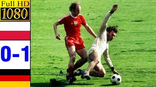 Poland 01 Germany world cup 1974  Full highlight  1080p HD [upl. by Monjo]