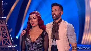 Roxy Shahidi and Sylvain Longchambon skating in Dancing On Ice Musical Week 11224 [upl. by Adniles]