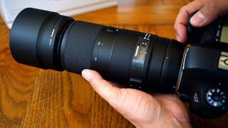 Tamron 100400mm f4563 VC USD lens review with samples Fullframe amp APSC [upl. by Lisette]