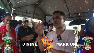 J NINE VS MARK ONE BERDENG KAHOY RAP BATTLE [upl. by Ahsiekan]