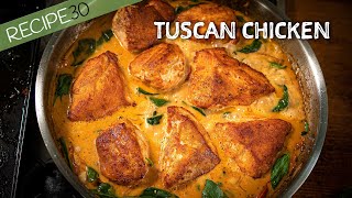 You Must Try This Tuscan Chicken in Delicious Creamy Sauce [upl. by Nollat]