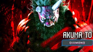 Akuma to Diamond using Diaphone Method  Street Fighter 6  Rookie [upl. by Ablasor]