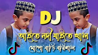 Aite Nodi Jaite Cal Mogo Bari Barisal Dj  Tiktok Viral Funny Song  Tiktok Trending Dj [upl. by Atsirk]