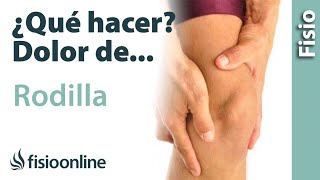 Automasaje para la tendinitis y dolor de rodilla y tendón rotuliano [upl. by Engedi]