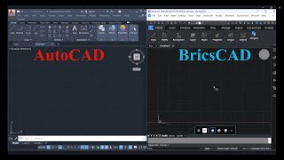 AutoCAD VS BricsCAD [upl. by Lessig]