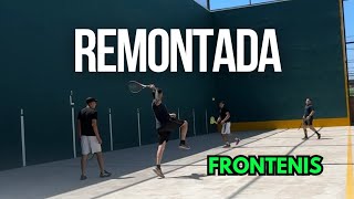 REMONTADA después de un 5 0  Torneo de Frontenis bola Preolímpica [upl. by Gokey]