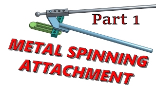 Metal Spinning Attachment for the Lorch Lathe [upl. by Eninaej]