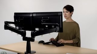 UPLIFT Range Single amp Dual Monitor Arm Review [upl. by Cyprian656]