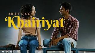 Khairiyat Arijit singh  Chhichhore SushantShraddha  pritamAmitabh B  AI generated music [upl. by Micro]