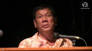 FULL SPEECH Rodrigo Duterte at UP Los Baños 11 March 2016 [upl. by Xirdnek]