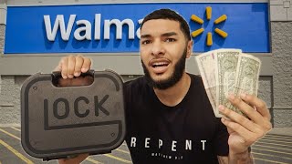 Buying CHEAPEST Glock from Walmart 🔫 [upl. by Assirrem556]