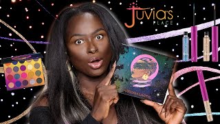 NEW Juvias Place Afrogalactic Collection Review  Swatches  Eyeshadow Tutorial  Ohemaa [upl. by Im]