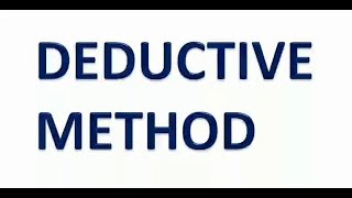 Teaching Inductive amp Deductive Method [upl. by Natalee]