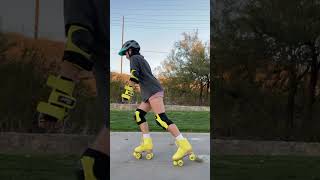 Lunging around dayinthelife rollerskating videodiary vlog [upl. by Lonyer]