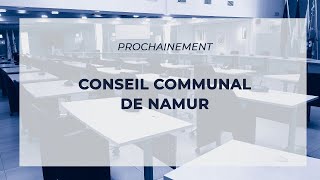 Conseil communal de Namur  Séance du mardi 12 novembre 2024 [upl. by Ransom347]