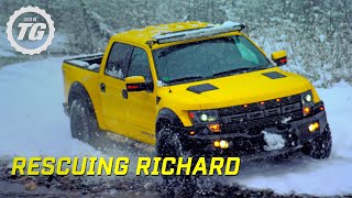 Rescuing Richard From Lone Wolf Mountain  Top Gear  Series 22  BBC [upl. by Enahc]