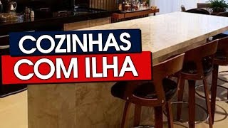 34 COZINHAS COM ILHA TOTALMENTE DESLUMBRANTES [upl. by Drisko]