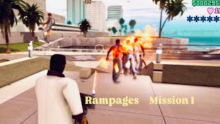 Rampages mission 1 gta gtavvicecity gtav gaming gameplay ps2 [upl. by Clarinda]