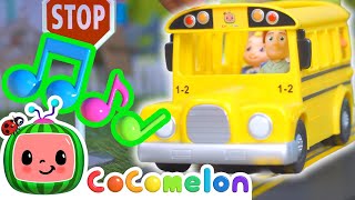 Wheels on the Bus – Sing amp Move Along 🎶 Toy Play Learning  CoComelon Nursery Rhymes amp Kids Songs [upl. by Toll]