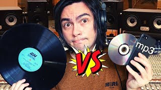 El Vinilo NO es mejor que el CD ni el mp3 [upl. by Lonnard699]