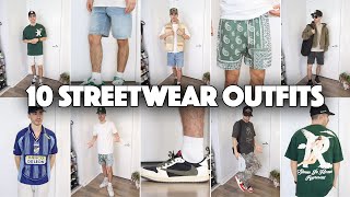 10 Summer Streetwear Outfit Ideas☀️ [upl. by Trotter988]