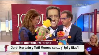 Jordi Hurtado y Toñi Moreno son Epi y Blas [upl. by Katherine]