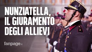 Nunziatella giuramento in piazza Plebiscito a Napoli per gli allievi del 231esimo corso [upl. by Afrika]