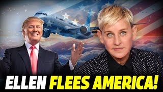 Ellen DeGeneres reacts to Donald Trump winning the 2024 US Election [upl. by Graniela]