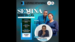 TAG GEITA PENUEL CHRISTIAN TABERNACLE SEMINA YA WIKI YA VIJANA REV ANNAEL G PALLANGYO [upl. by Abigael]