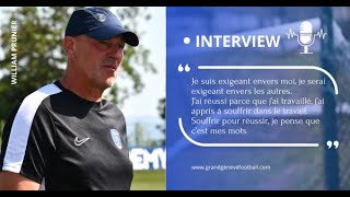 Linterview de William Prunier nouvel entraineur de léquipe N3 [upl. by Linskey370]