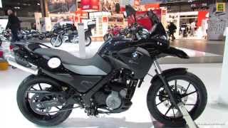 2014 BMW G650GS Walkaround  2013 EICMA Milano Motorcycle Exhibition [upl. by Nialb]