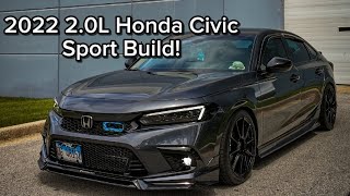 2022 11th Gen 20L Honda Civic Build [upl. by Eerak257]