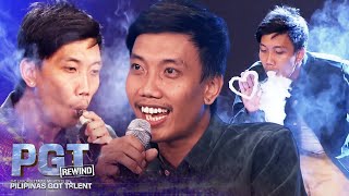 ENG SUB PGT Rewind Joven Olvido’s Funny Vape Tricks  Episode 1 [upl. by Narahs]