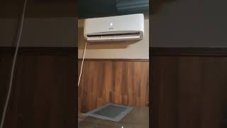 Heinner 24000 btu split air conditioner running in heat mode hisense [upl. by Beacham104]