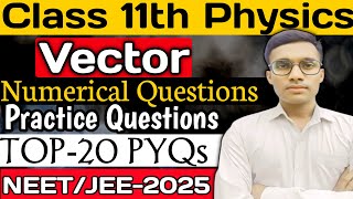 Vector  NEET amp JEE  Vectors Class 11th Physics  PYQs amp Numericals  Practice by Gyan Singh [upl. by Drain173]