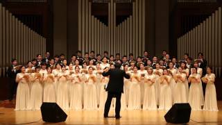 John Rutter  MAGNIFICAT  Fecit Potentiam  Westminster Choir [upl. by Ahsielat]