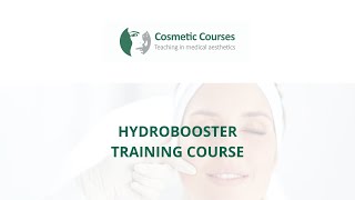 Hydrobooster Training Course  Cosmetic Courses [upl. by Geier]